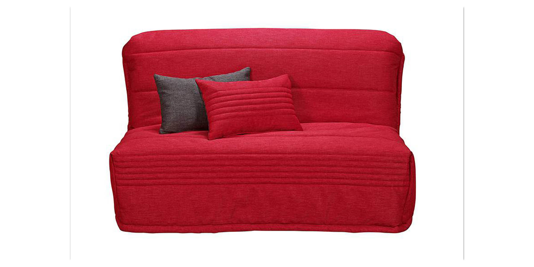 banquette clic clac rouge